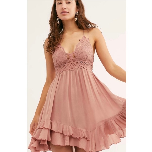 Free People Women's Adella Slip Dress NWT - Picture 13 of 14